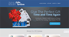Desktop Screenshot of gifts-to-give.com